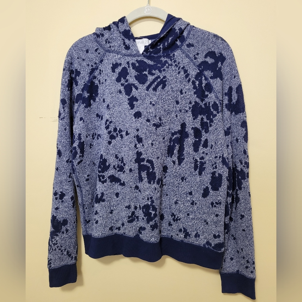 3 for $30💥 Forever 21 Blue‎ pullover hoodie, size Med